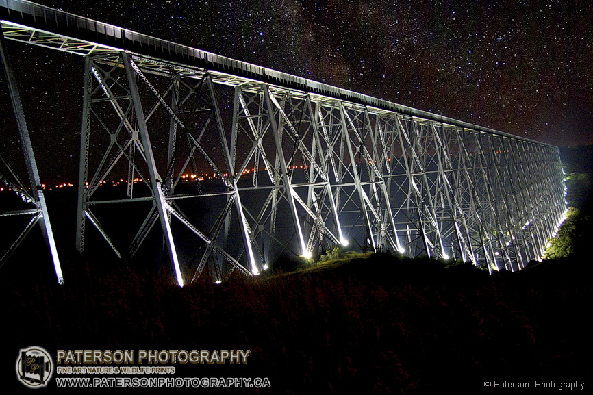 Lethbridge, Train Bridge, High Level Bridge, Paterson Photography