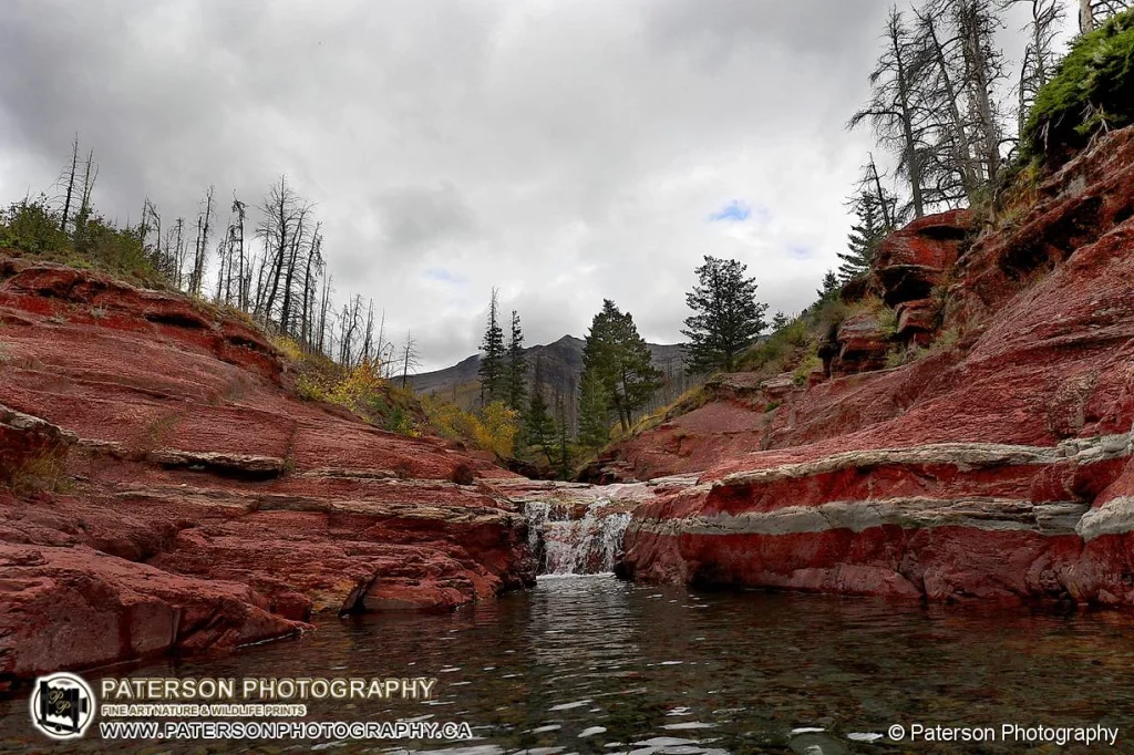 Red Rock Canyon, Waterton in the fall